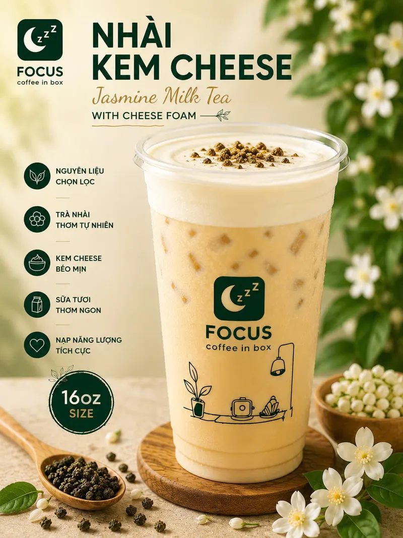 Nhài kem cheese — 49k